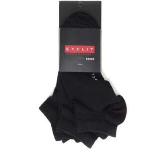 Soquete-pack-unicolor - negro-pack